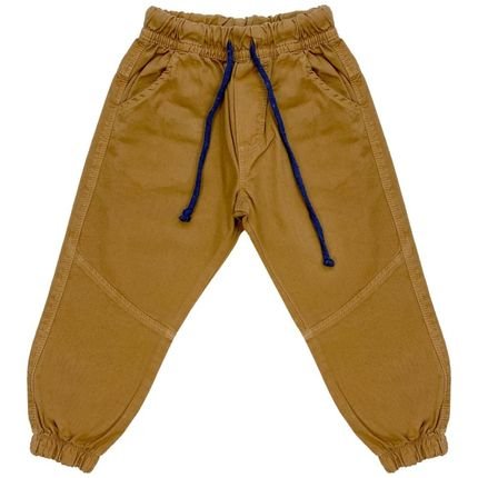 Calça Infantil Look Jeans Jogger Caramelo - Marca Look Jeans