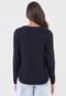 Suéter Tricot Desigual Pune Azul-Marinho - Marca Desigual