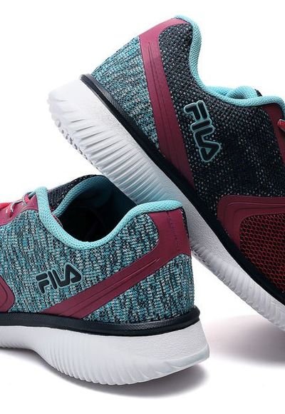 Tenis Lifestyle Fucsia Azul Fila Sweert Compra Ahora Dafiti