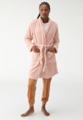 Roupão Hering Fleece Peluciado Rosa - Marca Hering