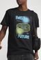 Camiseta FiveBlu Past Future Preta - Marca FiveBlu