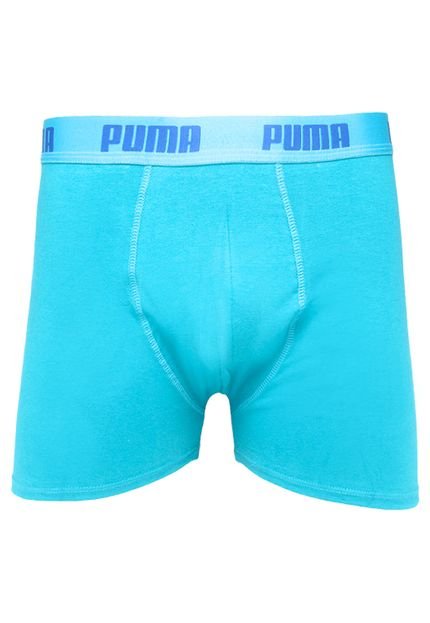 Cueca Puma Boxer Logo Verde - Marca Puma