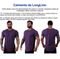 Kit 5 Camiseta Longline Masculina MXD Conceito para Academia e Casual Slim Mescla Marinho, Branco, Preto, Mescla Preto e Mescla Vermelho - Marca Alto Conceito
