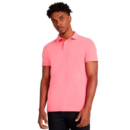 Camisa Polo Aramis Piquet Basic VE24 Rosa Masculino - Marca Aramis