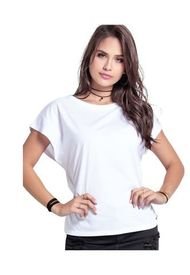 Camiseta Juvenil Para Mujer Atypical -Blanco