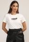 Camiseta Forum Logo Off-White - Marca Forum