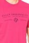 Camiseta Ellus Vintage Rosa - Marca Ellus