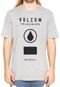 Camiseta Volcom Solid State Cinza - Marca Volcom