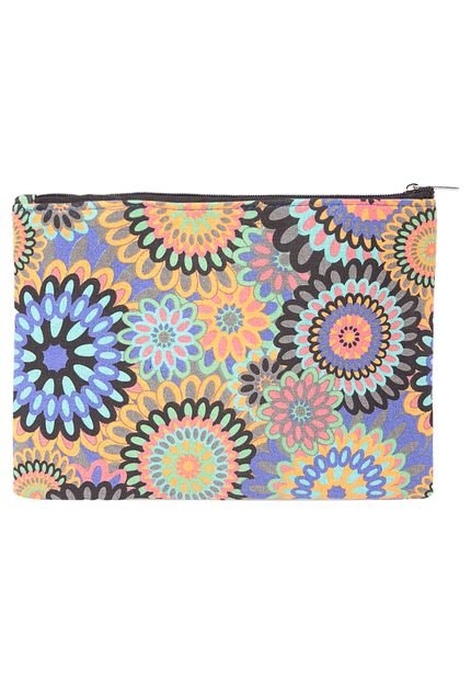 Necessaire DAFITI ACCESSORIES Floral Multicolorida - Marca DAFITI ACCESSORIES