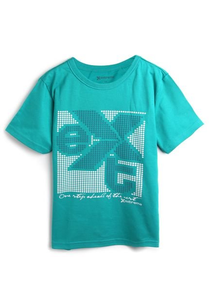 Camiseta Extreme Menino Estampa Azul - Marca Extreme