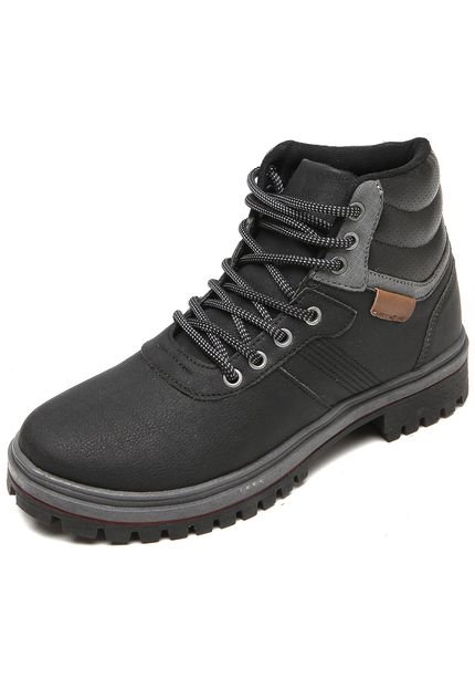 Bota Ride Skateboard Gris Preto - Marca Ride Skateboard