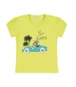 Blusa Infantil Feminina Em Cotton Leve Trick Nick Verde - Marca Trick Nick