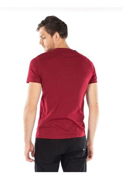 Camiseta tommy hilfiger top hombre roja