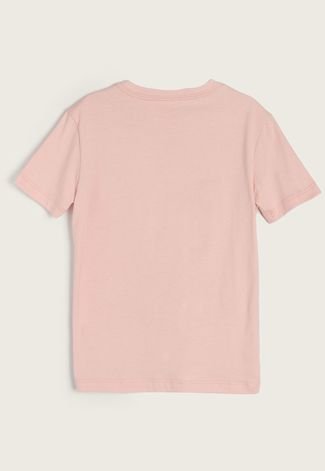 Camiseta Infantil Reserva Mini Lisa Rosa