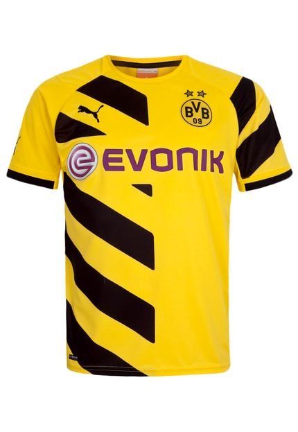 Camisa Puma Borussia Dortmund Home Repli Amarela - Marca Puma