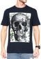 Camiseta Blunt Botanical Headskull Azul - Marca Blunt