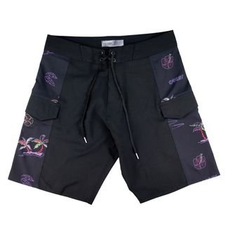 Bermuda Oakley South Beach Side Pocket Boardshort - Blackout - 38 Preto