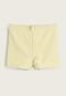 Short Infantil Cotton On Padronagens Amarelo - Marca Cotton On