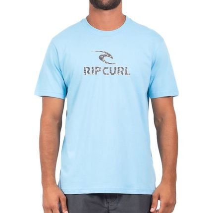 Camiseta Rip Curl Icon Palm SM24 Masculina Sky Blue - Marca Rip Curl