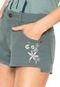 Short Sarja Roxy Hot Pant Small Garden Verde - Marca Roxy