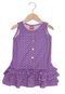 Vestido Tricae Menina Roxo - Marca Tricae