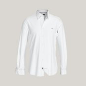 Camisa Micro Estampa Slim - 41 - Marca Tommy Hilfiger