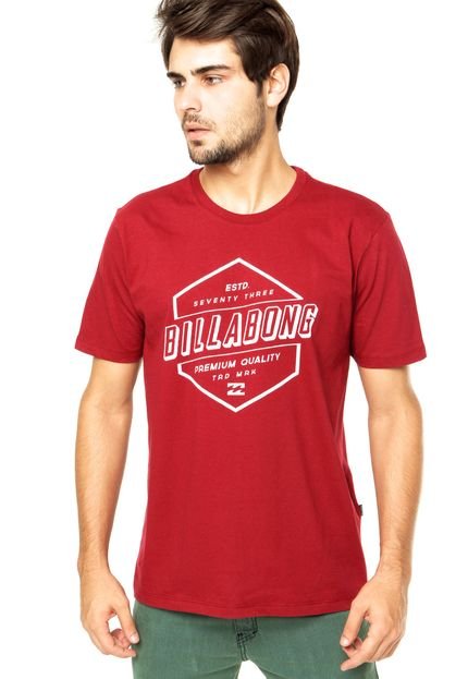 Camiseta Billabong Vermelha - Marca Billabong