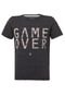 Camiseta TNG Jr Game Over Cinza - Marca TNG