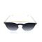 Óculos de Sol Prorider Retrô Dourado e Transparente com lente Degradê Fumê - FY8077-C5 - Marca Prorider
