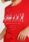 Camiseta Colcci Logo Vermelha - Marca Colcci