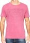 Camiseta Aramis Regular Fit Estampada Rosa - Marca Aramis