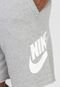 Bermuda Nike Sportswear Logo Cinza - Marca Nike Sportswear
