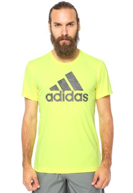 Camiseta adidas Graph Amarela - Marca adidas Performance