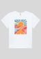 T-shirt Plus Size em Malha com Estampa Solar - Marca Lunender