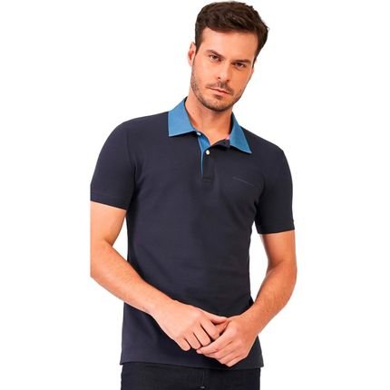 Camisa Polo Acostamento Muscle VE24 Marinho Masculino - Marca Acostamento