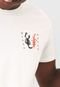 Camiseta Billabong Palmas Ii Off-White - Marca Billabong