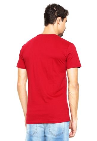 Camiseta Polo Wear Logo Vermelha
