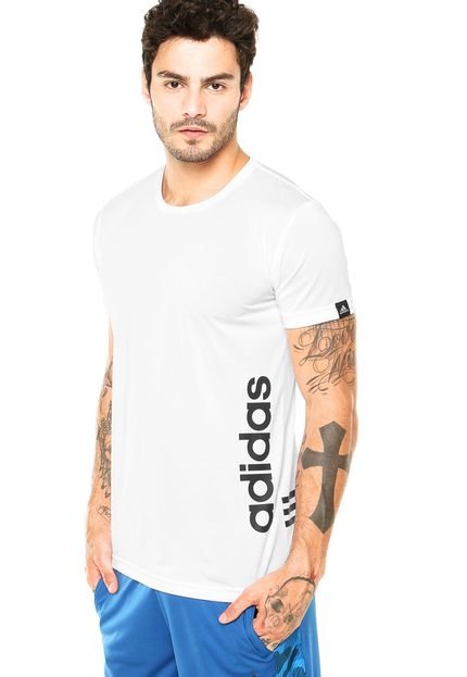 Camiseta adidas Linear Branca - Marca adidas Performance