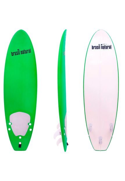 Menor preço em Prancha De Surf 5.8 Mini Fun Brasil Natural Azul Verde Claro/Branco