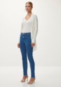 Calça Jeans Skinny Cropped com Cintura Média - Marca Lez a Lez