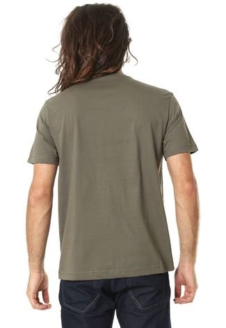 Camiseta Wrangler Estampada Verde