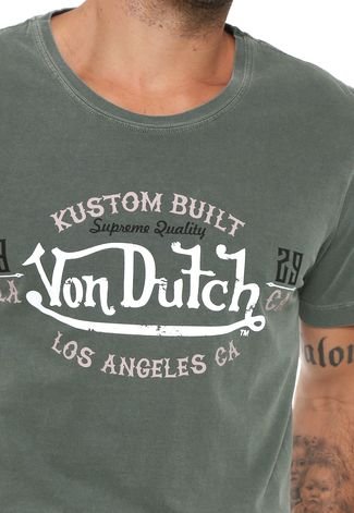 Camiseta Von Dutch Kustom 1929 Verde
