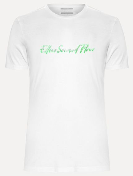 Camiseta Ellus Cotton Fine 2nd Floor Foil Classic Branca - Marca Ellus