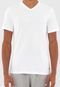 Kit 3pçs Camiseta Tommy Hilfiger Logo Branco - Marca Tommy Hilfiger