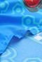 Jogo de Cama Infantil 2pçs Solteiro Lepper Microfibra Divertido Mickey Mouse Azul - Marca Lepper