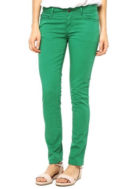 Calça Ellus Skinny Color Verde - Marca Ellus