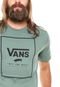 Camiseta Vans Print Box Verde - Marca Vans