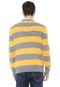 Suéter Tommy Jeans Rugby Stripe Sw Amarelo - Marca Tommy Jeans