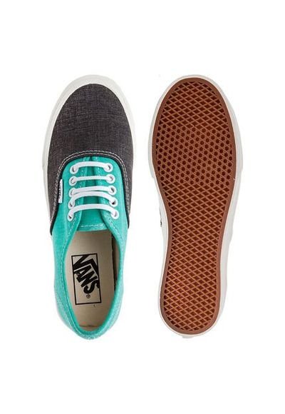 Vans verde discount agua y gris