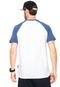 Camiseta Santa Cruz Estampada Branca/Azul - Marca Santa Cruz